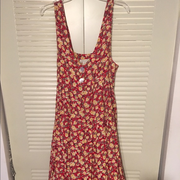 Flowy sunflower Boho Dress