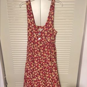 Flowy sunflower Boho Dress
