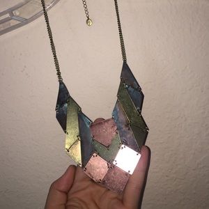 Tarnished colored necklace