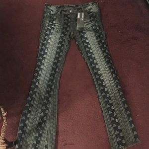 Boot bottom jeans