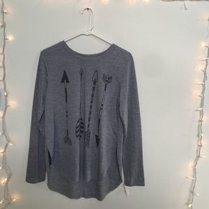 Grey arrow head Tunic