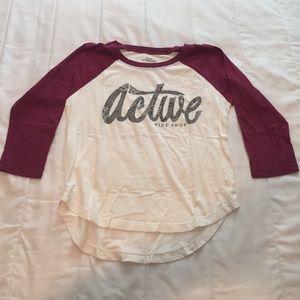 Active Baseball Tee