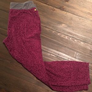 Lolë Organic Cotton Leggings Sz XS