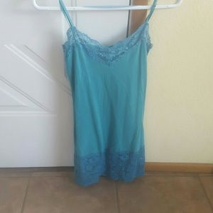 Wet Seal Turquoise Tank