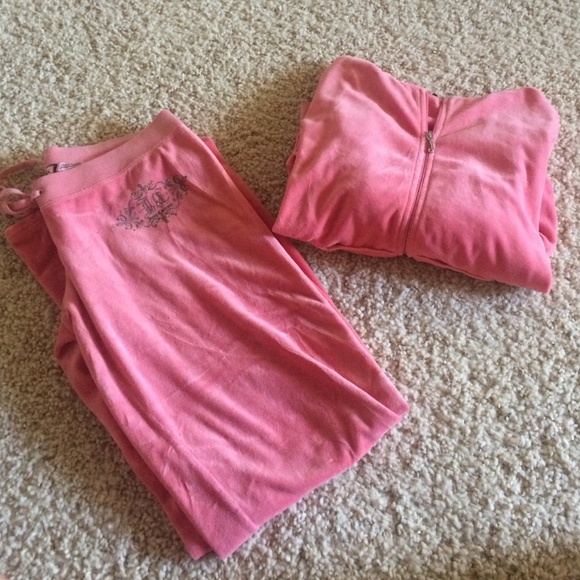 Pink Juicy Couture Track Suit