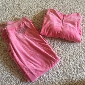 Pink Juicy Couture Track Suit