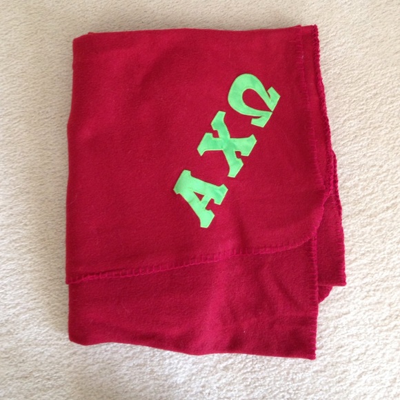 Alpha Chi Omega Throw Blanket