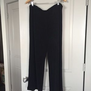 Great black full leg swing pants.