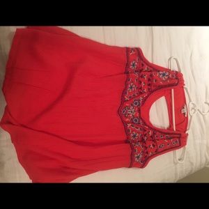 Bright colored tank top