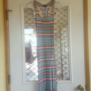 Maxi Dress Aztec Print