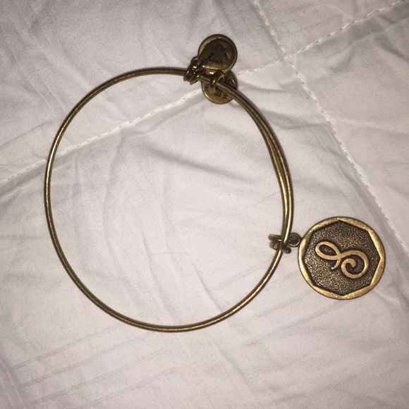 Alex & Ani "S" bracelet