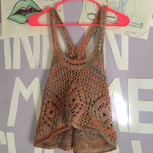 Free People Crochet top