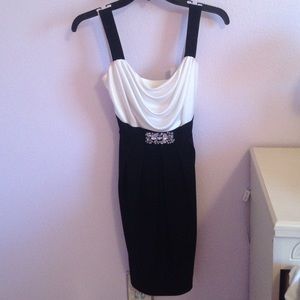 Black & White Formal Dress