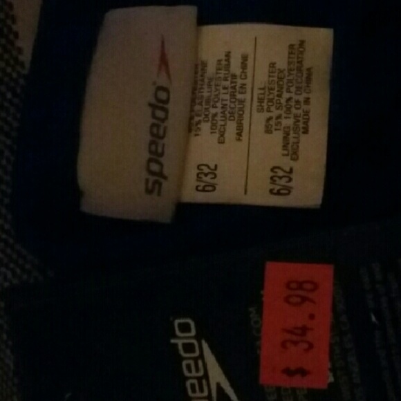 SOLD!!!!   SPEEDO Blue/Green Sm. SWIMSUIT - Picture 3 of 4