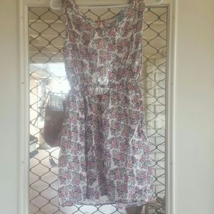 Country Flower Print Dress