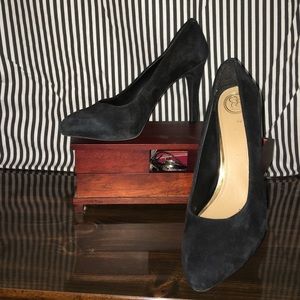 Black Suede JS by Jessica Simpson Pumps