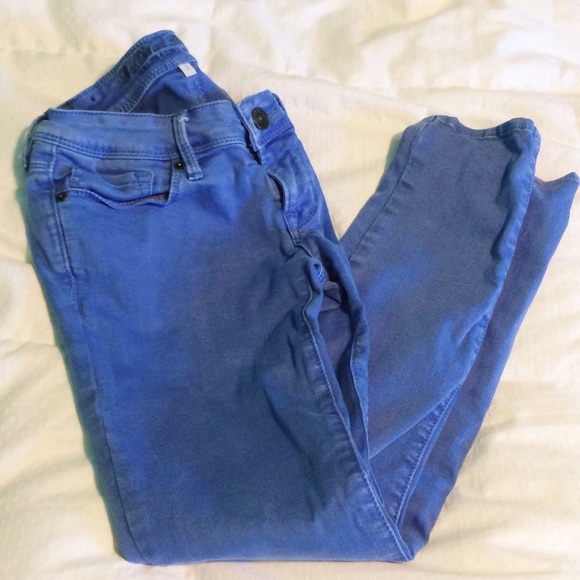 Bullhead Denim light purple skinny jeans