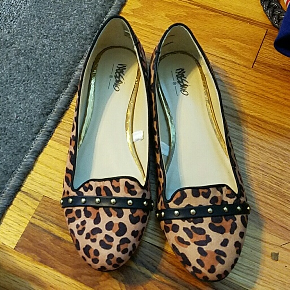 Leopard Print Flats