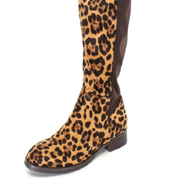 Katia Shoes - 💋💋💎💎💋Winter is Here! Leopard Riding Boots!