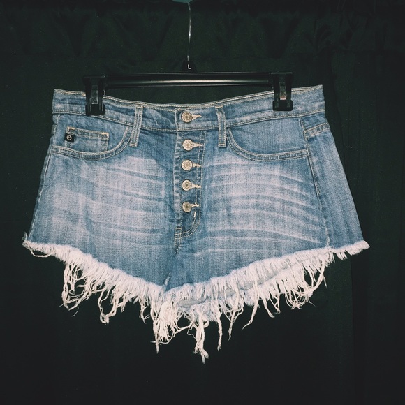 high Waisted Denim Shorts - Picture 1 of 1