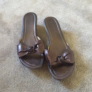 BCBG Bow sandals