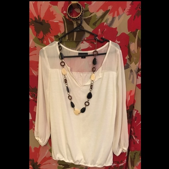 Metaphor Tops - Blouse/Necklace/Bangle Bundle