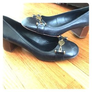 Navy Tory Burch heels