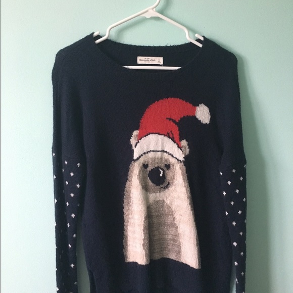 Abercrombie & Fitch navy sweater