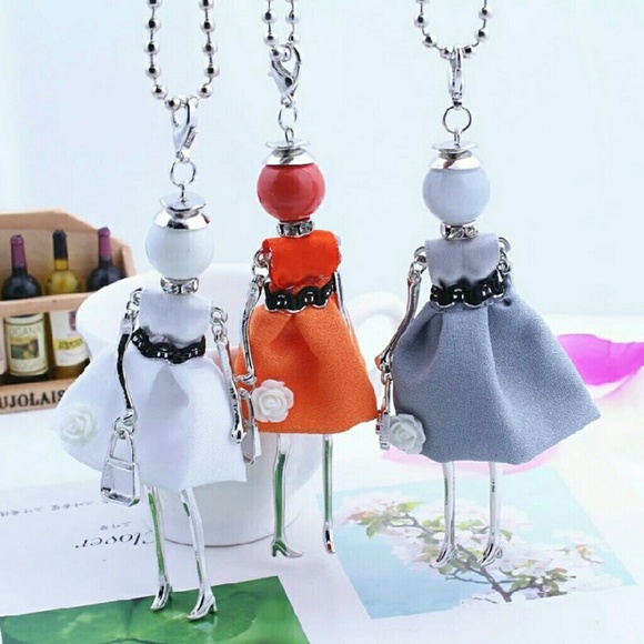 Doll Pendant Necklace
