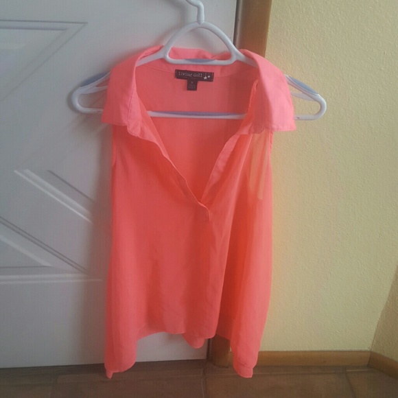 Bright Pink Blouse