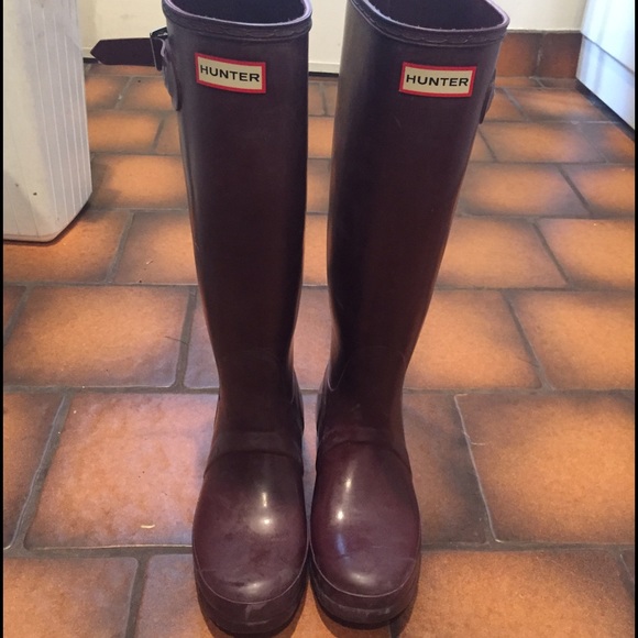 Tall Hunter boots