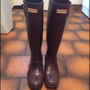 Tall Hunter boots