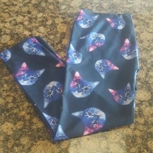 Cat Print Leggings