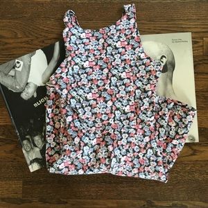 Hollister Cut-Out Floral Dress