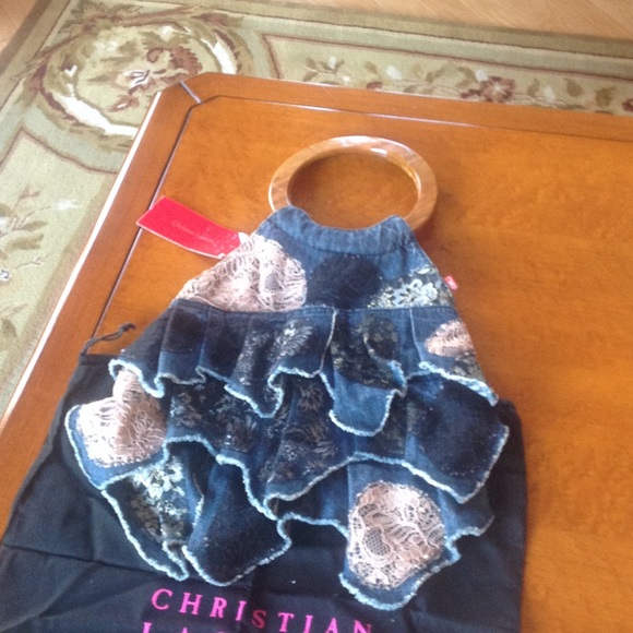 Christian Lacroix denim bag