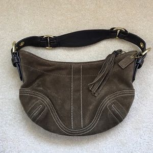 Coach Suede Bag