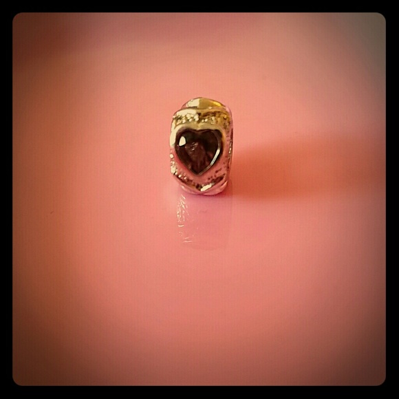 PURPLE HEART CHARM/BEAD