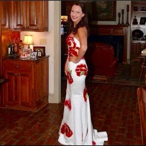 Beautiful one of a kind floor length gown!