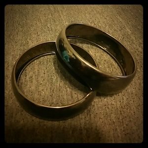 Black sliver bracelets