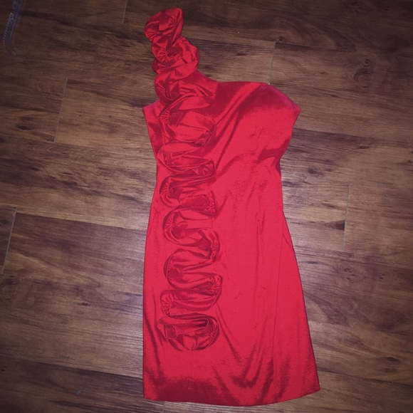 One Shoulder Mini Dress - Picture 1 of 1