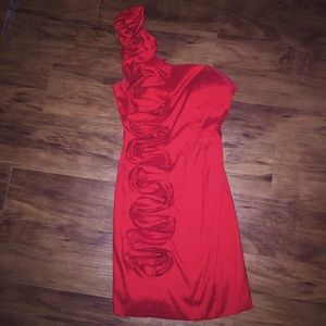 One Shoulder Mini Dress