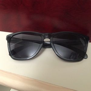 Grey Transparent Oakley Frogskin Sunglasses