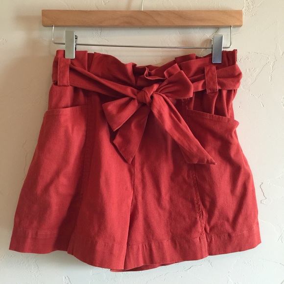 Anthropologie shorts with bow