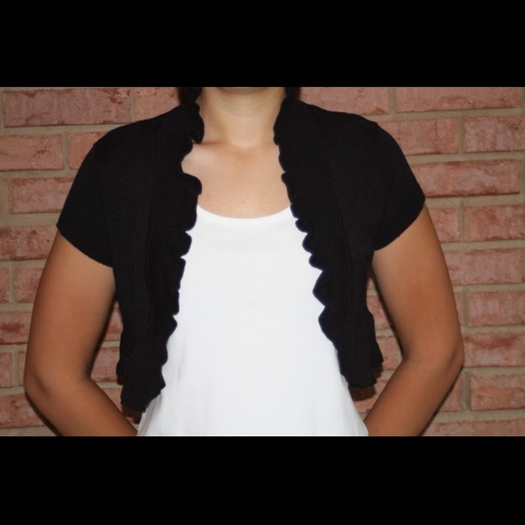 Black sweater!