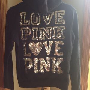 PINK by Victoria's Secret black hoodie