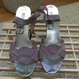 Michael Kors cork wedges