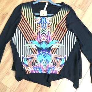 Long sleeve blouse