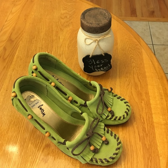 Sam Edelman Shoes - Sam Edelman Green Wedges, REDUCED🎉🎉🎉🎉