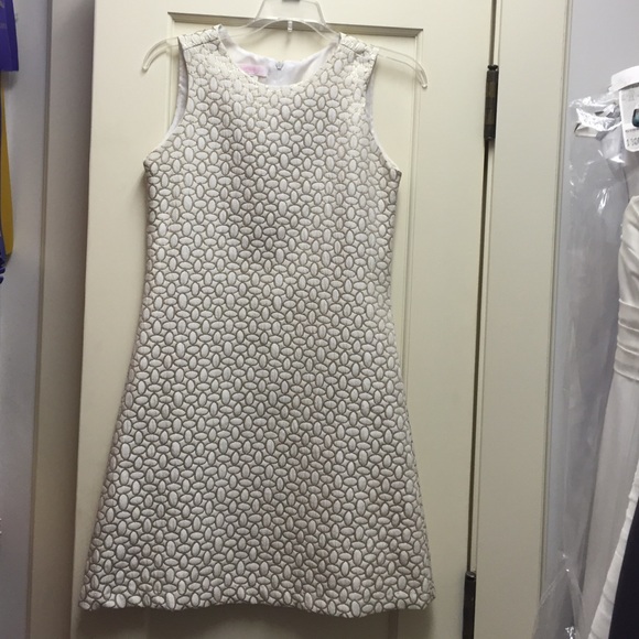 White and Gold Dress