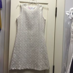 White and Gold Dress